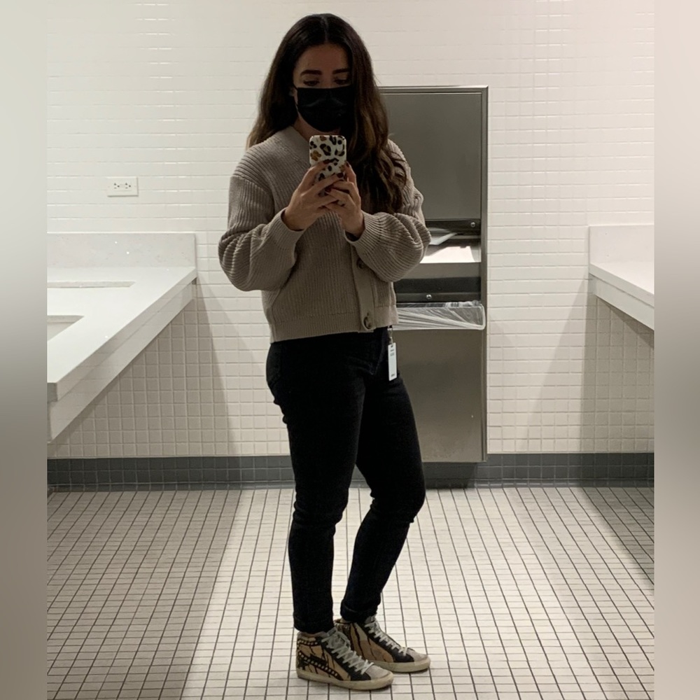 Intermix Private Edition Studded Tiger Stripe Sli… - image 2